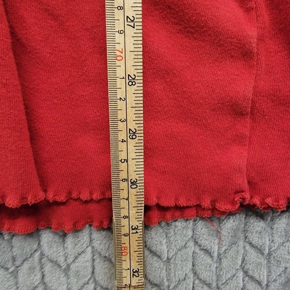 Vintage‎ Victoria’s Secret Red Long Pajama Shirt Size Large Sleepwear - Picture 5 of 10